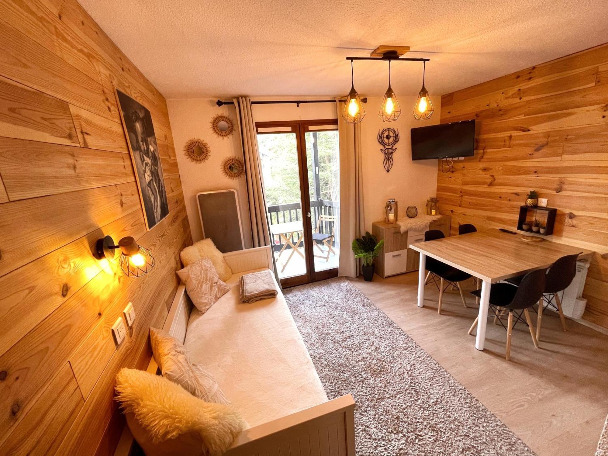 Chalereux Studio A La Montagne Auron Exterior photo