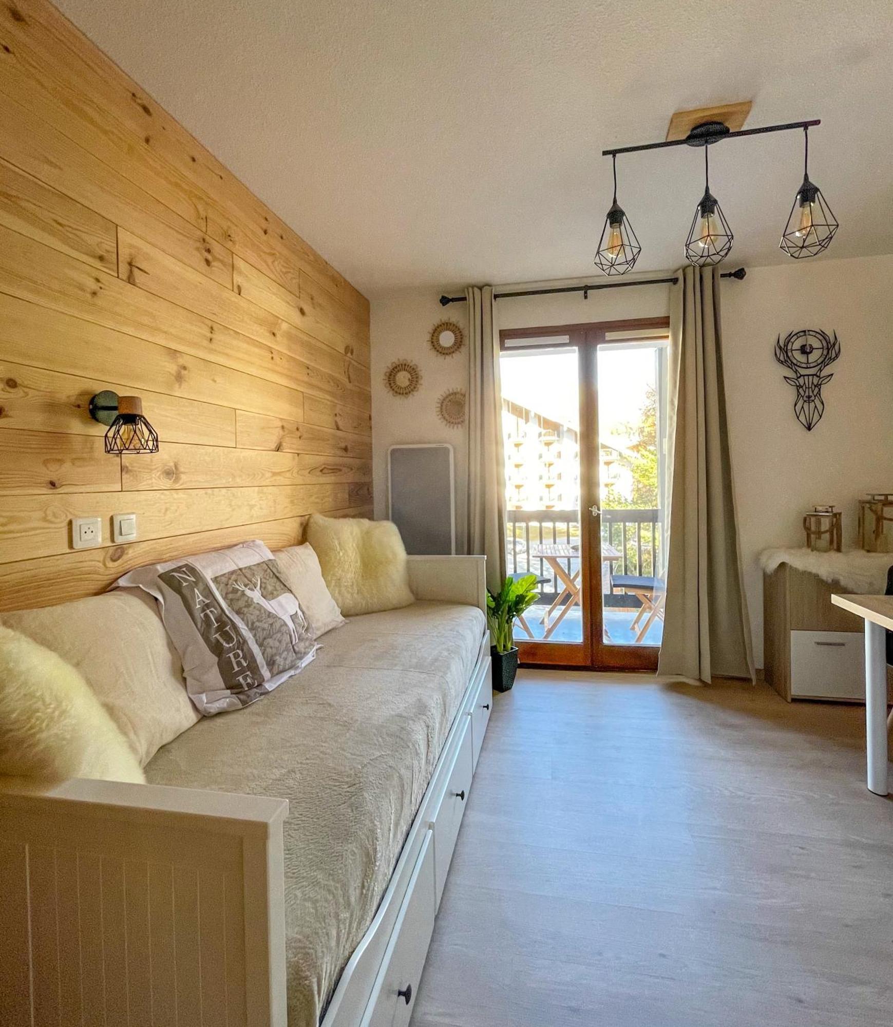 Chalereux Studio A La Montagne Auron Exterior photo